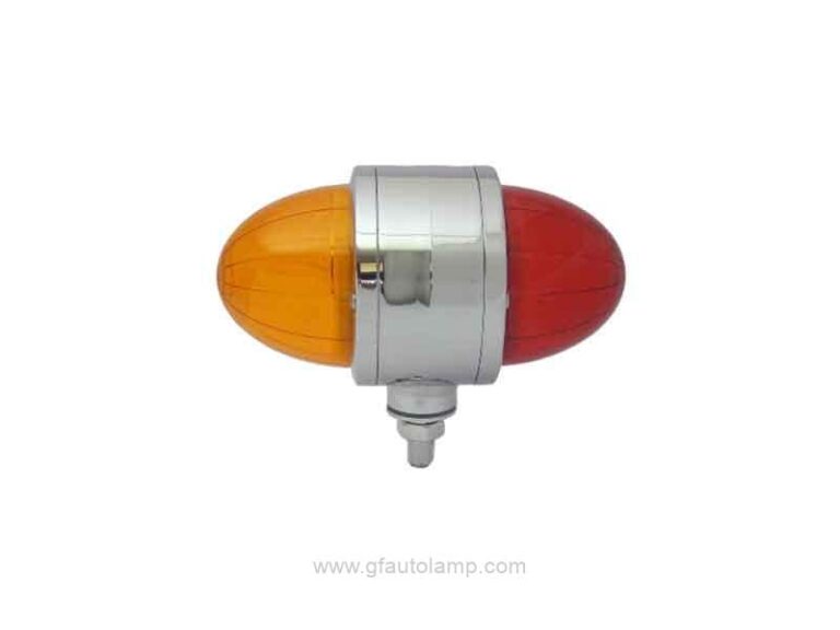 A8-66027 Double Face Watermelon Lights Dual, LED Pedestal Lights